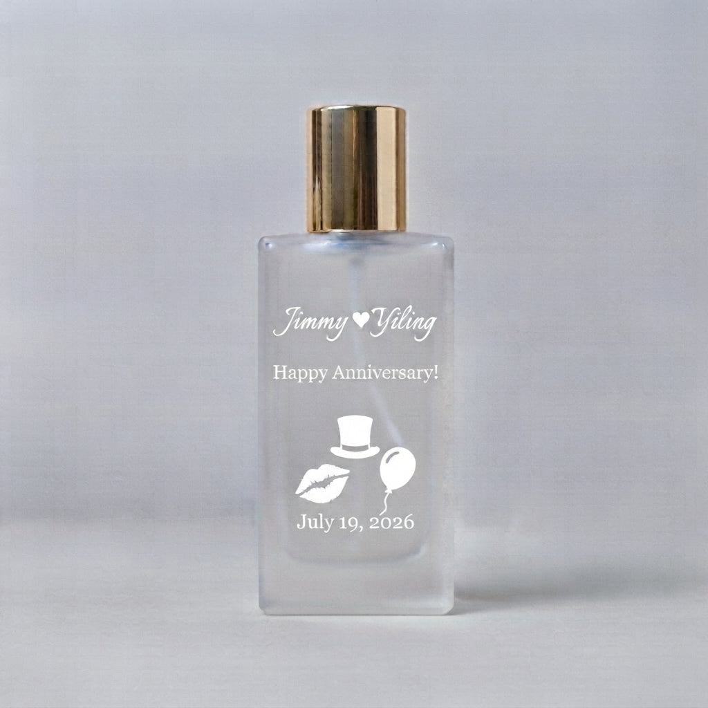 Engraved bottle example